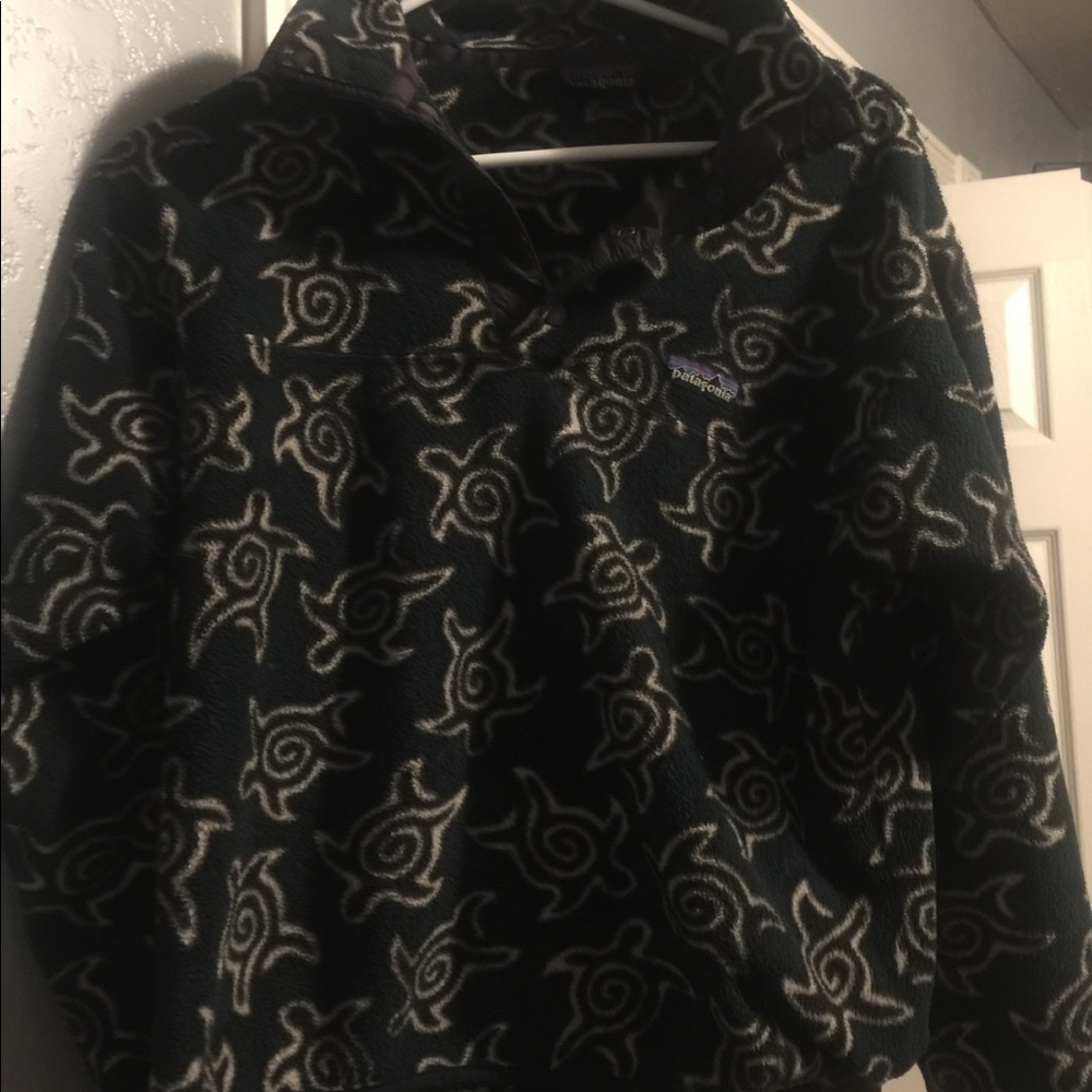Old school turtle Patagonia jacket.